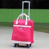 Bolsa con Carrito de Ruedas Universal Bolsa de Viaje para Mujer Caja de Cabina Portátil Bolsa de Viaje para Distancias Cortas Estilo Coreano Bolsa de Equipaje Portátil Moderna