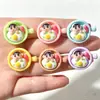 Sartén para Omelette de Dibujos Animados Xiaoxin, Accesorios de Resina DIY, Pasador Casero, Llavero, Funda para Teléfono Móvil, Flor para Zapato, Paquete de Materiales para Joyería