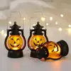 Decoraciones de Halloween, luz nocturna de calabaza portátil, ambiente festivo, decoración de escena para eventos, adornos pequeños, accesorios para fotografía
