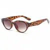 Gafas de sol Retro Ojo de Gato Transfronterizas para Mujer Europeas y Americanas Comercio Exterior de Alta Calidad Ovaladas Resistentes a Rayos UV Gafas GM para Fotografía Callejera Hombres
