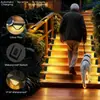 Luces Solares para Escaleras, Luces para Peldaños, Impermeables para Exteriores, Decoración de Pasillos, Luces para Jardín, Terraza, Escalones Frontales, Porche, Patio