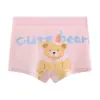 Cuecas Boxers de Modal Jacquard em Malha para Crianças Shorts Finos de Verão para Meninas Shorts para Estudantes e Crianças Pequenas