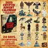 Calendario de Adviento de Personajes de Terror de Halloween 2025 Colgante Plano de Acrílico Decoración de Caja Sorpresa