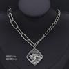 Jiexing Novo Colar de Pérolas Barroco Corrente Cubana Coração em forma de Coração Multi-camada Clavicle Chain Internet Celebridade High-end Design Sense Light Luxo
