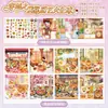 Yuxian: A través del Tiempo - Soy un Dios Chef - Pegatinas de Paisajes Inmersivos, Juguetes Educativos para Niños, Libro de Colección de Paisajes de Comida