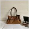 Bolso de axila casual moderno y a la moda, bolso de hombro minimalista, bolso de mano elegante, bolsa tote de gran capacidad para ir al trabajo