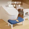 Taburete Grueso para Inodoro Doméstico, Reposapiés para Baño, Ayuda para el Inodoro, Taburete de Baño, Taburete Pequeño de Plástico