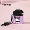 Juguete Mini de Dibujos Animados para la Punta del Dedo Llavero Colgante de Encendedor de Queroseno Cubo de Azúcar Lighter Kuromi Artículo Popular de Celebridad de Internet