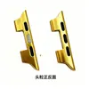 Correa de Acero para Reloj de Tres Eslabones con Terminales Especiales Compatible con Correas de Apple Watch 38/42 Conector Metálico Universal de Acero Inoxidable