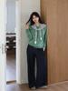 Roupas Zhengqite/Coleção Outono e Inverno 2026 Novo Suéter de Lã Cashmere Escovada Sem Costura com Gola Redonda