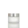 Botella de Vidrio Mate para Crema Botella para Crema Facial 5G10G Botella de Vidrio Mate para Contorno de Ojos Botella de Cosméticos Portátil Botella para Mascarilla