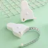 Mini linterna portátil, cinta métrica de cintura, cinta métrica retráctil automática para medir medidas, altura y ropa, cinta métrica en forma de Y para fitness