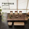 Nogal Negro Americano Macizo Mesa de Centro Grande Mesa de Café Sala de Estar Uso Doméstico Juego Completo Mesa de Comedor Mesa de Centro Escritorio de Alta Gama