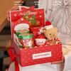 Bolsa Transparente de Souvenir de Navidad 2025 Caja para Pastel Galleta de Manzana Dulces Caja de Regalo Caja de Embalaje Caja de Embalaje