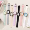 Nuevo Lindo Reloj de Cuarzo Impermeable para Niños Color Caramelo Simple de Silicona Impermeable Deportivo Regalo Reloj de Niños