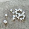 Tapones para los Oídos Resina Antideslizante Silicona Tapones para los Oídos en Forma de Bala Accesorios de Joyería Oro Plata Plástico Tapones Antideslizantes para Mujeres