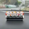 Promoción de Placa de Estacionamiento Temporal para Coche Gato Luckies, Placa para Teléfono Móvil, Decoración de Placa de Número de Teléfono Móvil para Coche