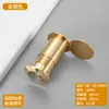 Espejo de puerta de ojo de gato de cobre puro, lente de mirilla gran angular HD de 220 grados, antirrobo, antipalanca, para hotel, ojo de oveja