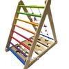 Trave de equilíbrio sensorial físico das crianças do jardim de infância Ji'an jogo escalada quadro de escalada de três lados combinação tripé prateleira