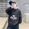 Nueva Sudadera Infantil para Niños para Primavera y Otoño, Elegante Camiseta Base Deportiva para Niños, Top de Manga Larga de Forro Polar para Invierno