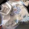 Pañuelo pequeño cuadrado de seda estilo chino para mujer, pañuelo para la cabeza para primavera, otoño y verano, para combinar con blusas, protector de cuello, estilo fino, adecuado para madres