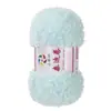 Bola de lana de 100 g con bucle de terciopelo para tejer a mano, ideal para hacer gorros, bufandas y muñecas.