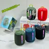 Altavoz Bluetooth Inalámbrico Booms350 Transfronterizo Portátil para Exteriores Subwoofer Luz de Color RGB Malla de Tela Altavoz