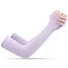 Mangas de Hielo con Protección Solar Verano Delgadas de Gama Alta para Hombre y Mujer Mangas de Seda de Hielo Guantes Ligeros Transpirables Protección UV Mangas para Mano con Protección Solar