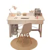 Escritorio de computadora, escritorio, escritorio para el hogar, escritorio de oficina simple, tocador de dormitorio para niñas, escritorio de estudio para estudiantes fácil de armar