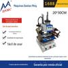 Cartão de convite DSMC com douramento em couro máquina de douramento vertical máquina de douramento pneumático