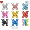 Variedad de Formas de Estrella Explosivas Estrella de Seis Puntas Conectadas 4D Decoración para Fiesta Temática Arreglo de Cumpleaños Globos de Aluminio para Niños