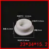 Tampão de Silicone Macio em Forma de T Resistente a Altas Temperaturas, Vedação à Prova d'Água, Partículas de Borracha Anticolisão, Tampão de Silicone, Tampão para Tubo Redondo, Tampão de Furo, Tampa em Forma de T