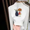 Camiseta térmica de forro polar para niñas, con volantes, para usar debajo, nuevo estilo otoño e invierno 2026, para niños mayores, top de manga larga, camiseta de cuello medio alto
