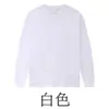 Nueva camiseta de cuello redondo 2026, unisex, hilo doble de 260g, textura pesada, corte holgado, hombros ligeramente caídos, mangas largas con puños