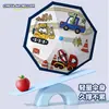 Guarda-chuva infantil para escola primária, proteção solar, proteção contra chuva, sombrinha, desenho animado fofo, guarda-chuva de uso duplo para dias ensolarados e chuvosos, logotipo e estampa personalizados