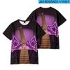Mingcall Huiluo Fábrica de Vestuário Jogo Camiseta Adulto Manga Curta Impressa em 3D 2025.5.4