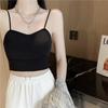 Yingdaichun Nuevo Estilo Push-up Fijo Copa de Látex Chaleco Cinturón Almohadilla para el Pecho Tirante Espalda Bonita Todo-partido Ajustado Aros Internos Sin Aro de Acero