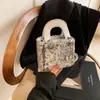 Bolso de Alta Gama para Niños Xiaozhong 2025 Nuevo Llegada Lentejuelas Moda Princesa Mini Bolso Cuadrado Portátil Cruzado Bolso de Mujer Diana