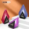 Personalización de Trofeo de Cristal Creativo Madera Maciza Competencia Infantil Medalla de Honor Ceremonia de Premiación de Empleados de Empresa