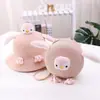 Bolsa Fresca Pequena Proteção Solar Chapéu de Sol Chapéu de Praia de Verão para Crianças Chapéu de Palha Ondulado Chapéu de Sol Dia das Crianças Presente de Aniversário