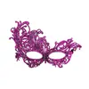Máscara de Halloween Meio Rosto para Baile de Máscaras Cosplay Feminino Festa de Aniversário Exquisita Sexy Versátil Máscara para Casal Adulto