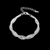 Collar Incrustado de Diamantes Transfronterizo Set de Joyería para Mujer Pendientes Pulsera Joyería Set de Tres Piezas Joyería para Vestido de Novia
