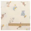 Tela de Crepé de Algodón Estampada de Doble Capa al por Mayor para Bebés, Transpirable y Cómoda, Tela Clase A Materno-Infantil, Tela para Ropa de Casa y Pijamas