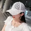 Gorra para Mujer de Verano con Encaje de Flor Estilo Coreano de Moda Versátil Protector Solar Sombrero para el Sol Tendencia Primavera y Otoño Transparente Gorra de Béisbol
