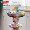 Enfeites de Castiçal Esmaltado de Aldeia de Xizang Suporte Doméstico para Lâmpada de Manteiga Suporte para Lâmpada de Lótus Suporte para Castiçal de Bênção Luzes Frontais de Buda