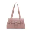 Elegante y moderno bolso de axila para mujer, nueva colección de otoño 2026, con remaches y un diseño retro, perfecto para llevar en la mano