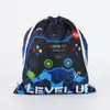 Mochila de hombro doble con cordón para impresión a color, mochila de camuflaje portátil personalizada, bolsa con cordón, bolsa de cordón multicolor, venta al por mayor
