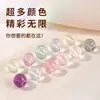 Cuentas sueltas de cristal artificial, joyería hecha a mano para DIY, surtido de cuentas, imitación de jade, ágata, cuentas de vidrio y cuentas de vidrio para venta al por mayor