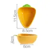 Prato Pequeno Fofo de Vegetais Doméstico Criativo Dispenser de Prato de Frutas Cerâmica Prato de Lanche Frutas Secas Prato Pequeno