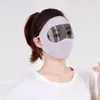 Mascarilla de Protección Solar Facial Completa Nueva de Verano para Mujer, Gafas Finas de Cinta de Hielo Anti-UV, Parasol y Mascarilla Transpirable